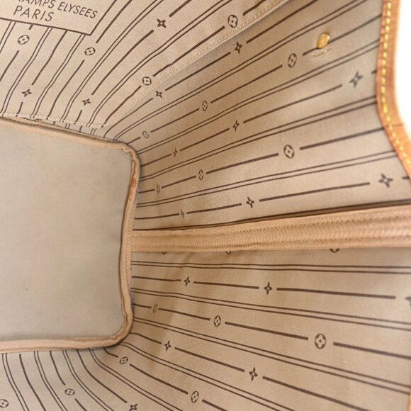 Authentic Louis Vuitton Monogram Neverfull GM Tote Bag bsj996-110625 - Picture 13 of 16